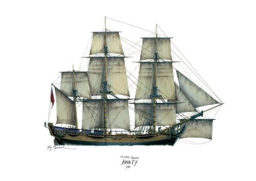 HM Armed Transport Bounty 1787